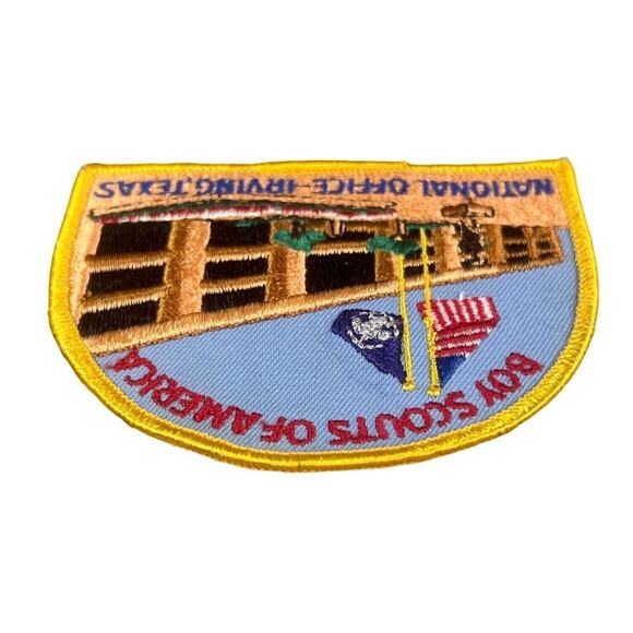 Vintage Boy Scouts Of America National Office Irving Texas Patch BSA Badge - Picture 6 of 8